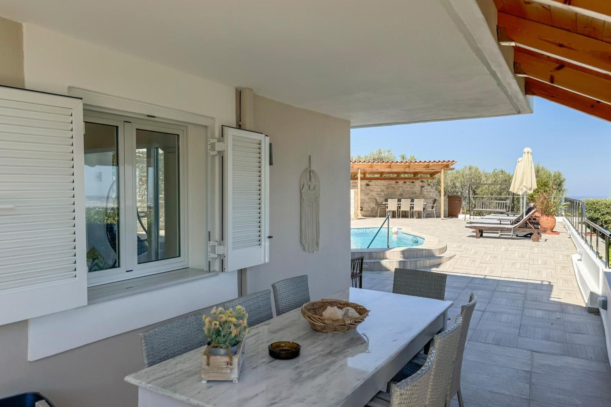 Pano Stalos Villas Exterior photo